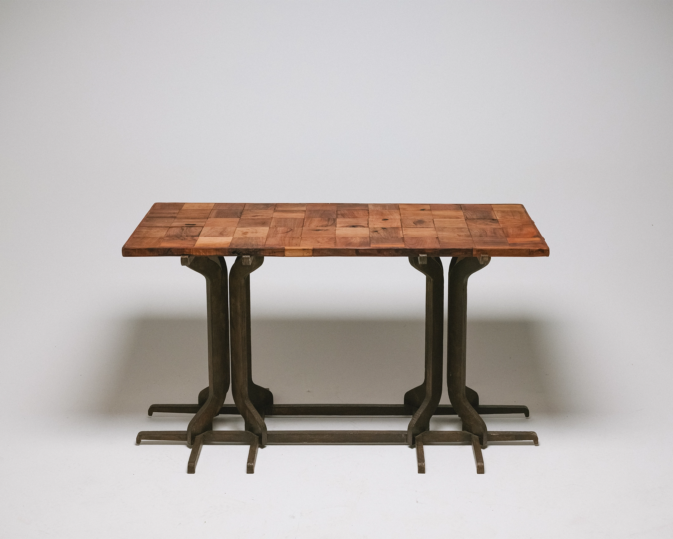 Walnut Skeleton Table